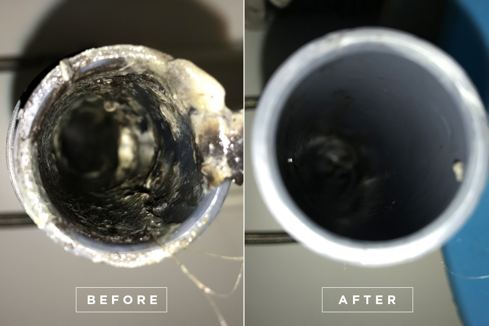 Yacht drain cleaning 11