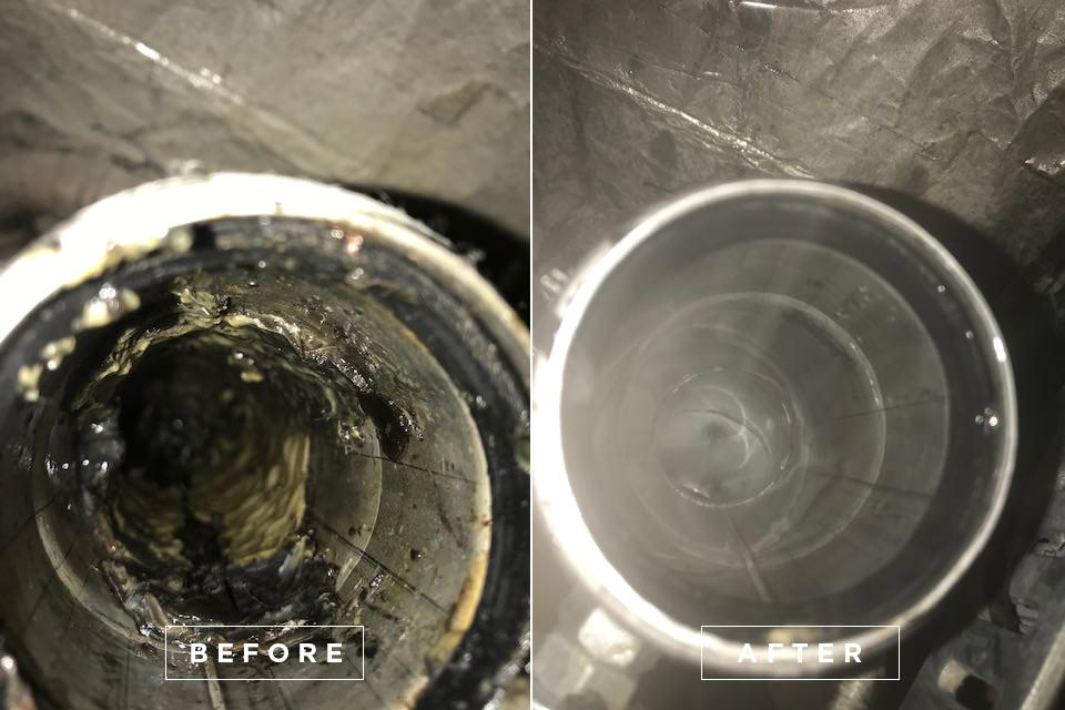 Yacht drain cleaning 1