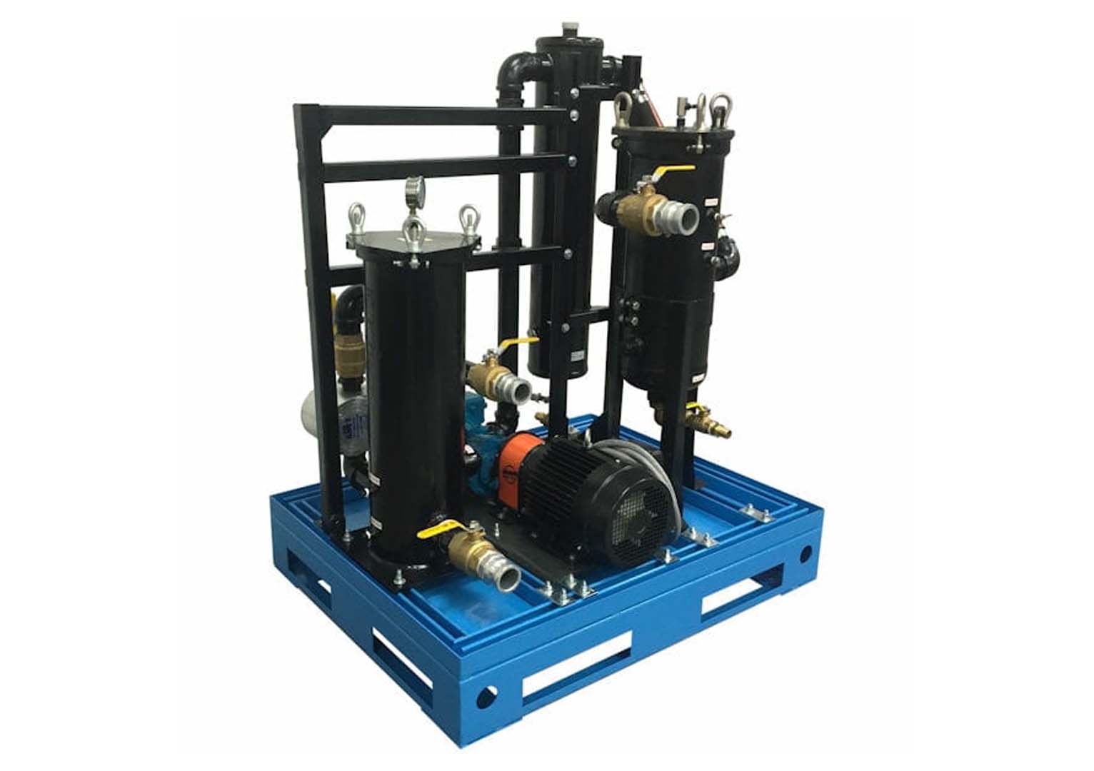 Fuel polishing for yachts